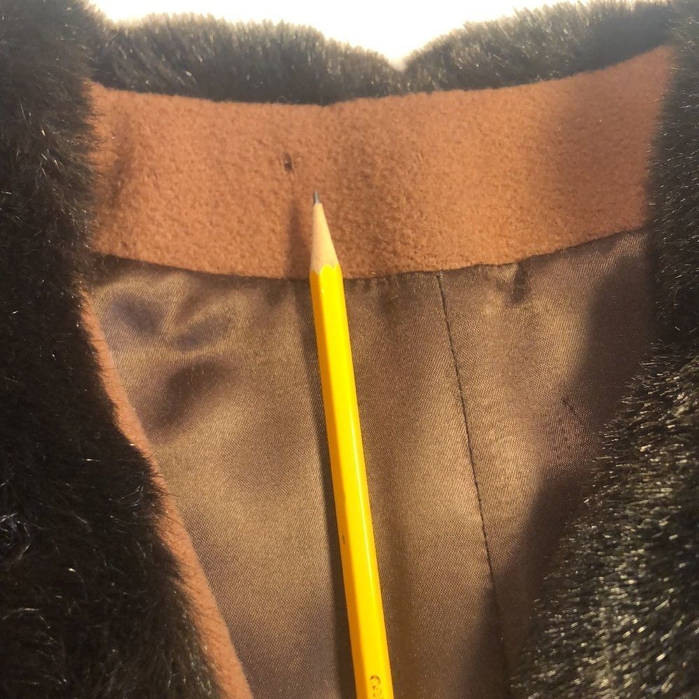 VINTAGE MARY LANE WINTER COAT Fur collar /cuffs 50 yr old. - Picture 9 of 15